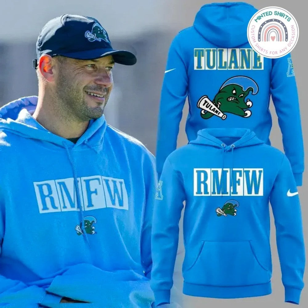 RMFW Tulane Green Wave Limited Edition Hoodie