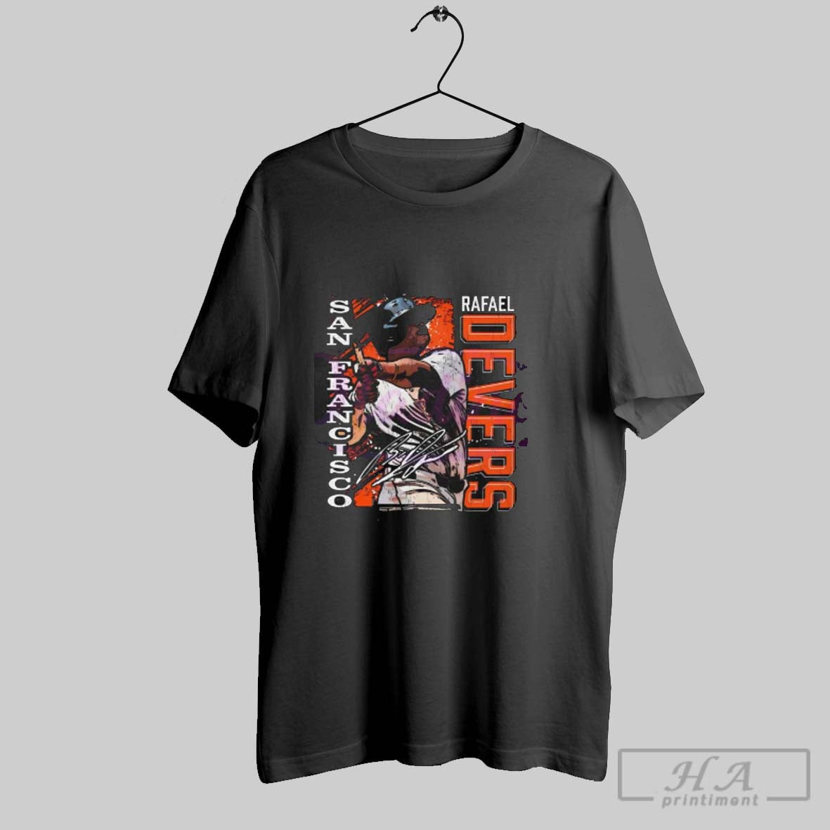 Official Rafael Devers San Francisco Gritty Signature
