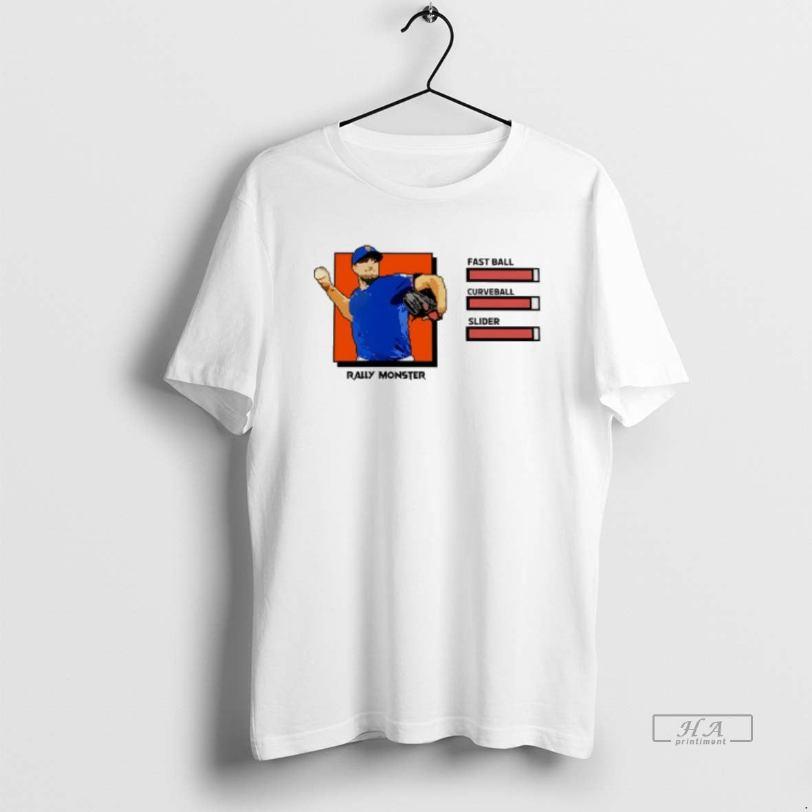 Official Rally Monster Fastball Curveball Slider T-Shirts, Hoodie, Sweatshirt | AU01DripNestTees.com
