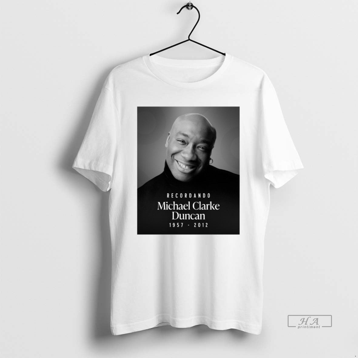 Official Recordando Michael Clarke Duncan 1957 2012 T-Shirts, Hoodie, Sweatshirt | AU01DripNestTees.com