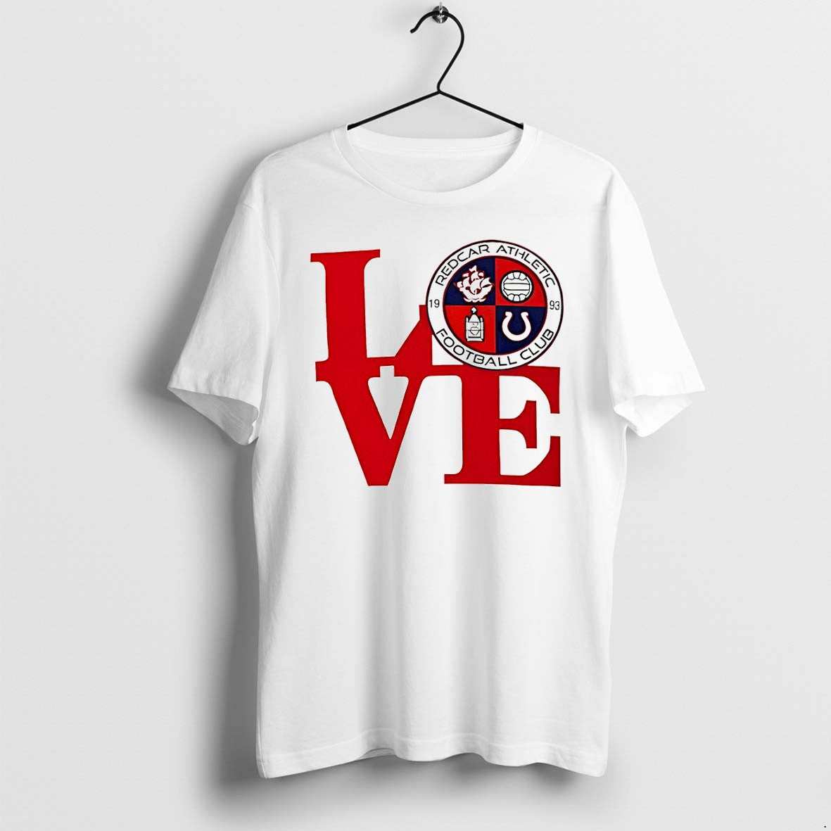 Official Redcar Athletic Football Club Love Est 1993 T Shirts Jpg