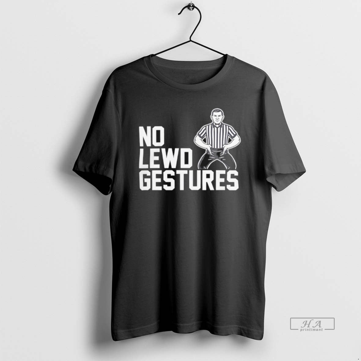Official Referee Said No Lewd Gestures T-Shirts, Hoodie, Sweatshirt | AU01DripNestTees.com