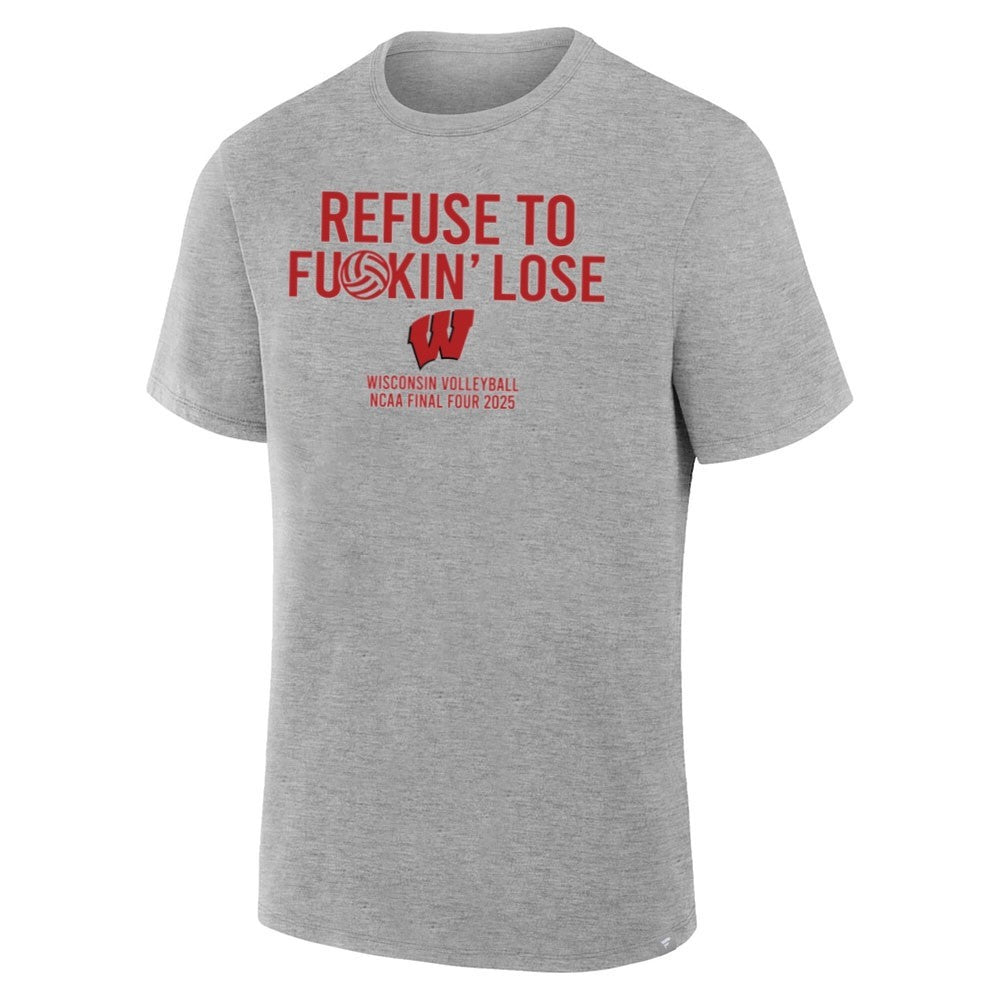 Refuse To Fuckin’ Lose Wisconsin Volleyball Shirt