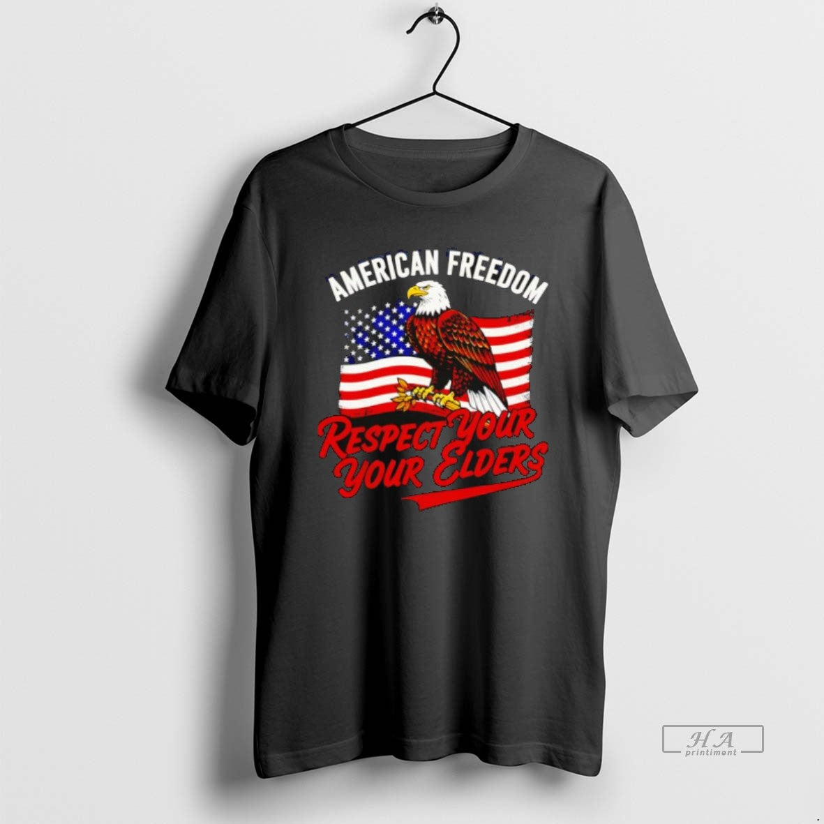 Official Respect Your Elders American Freedom Patriotic Graphic T-Shirts, Hoodie, Sweatshirt | AU01DripNestTees.com