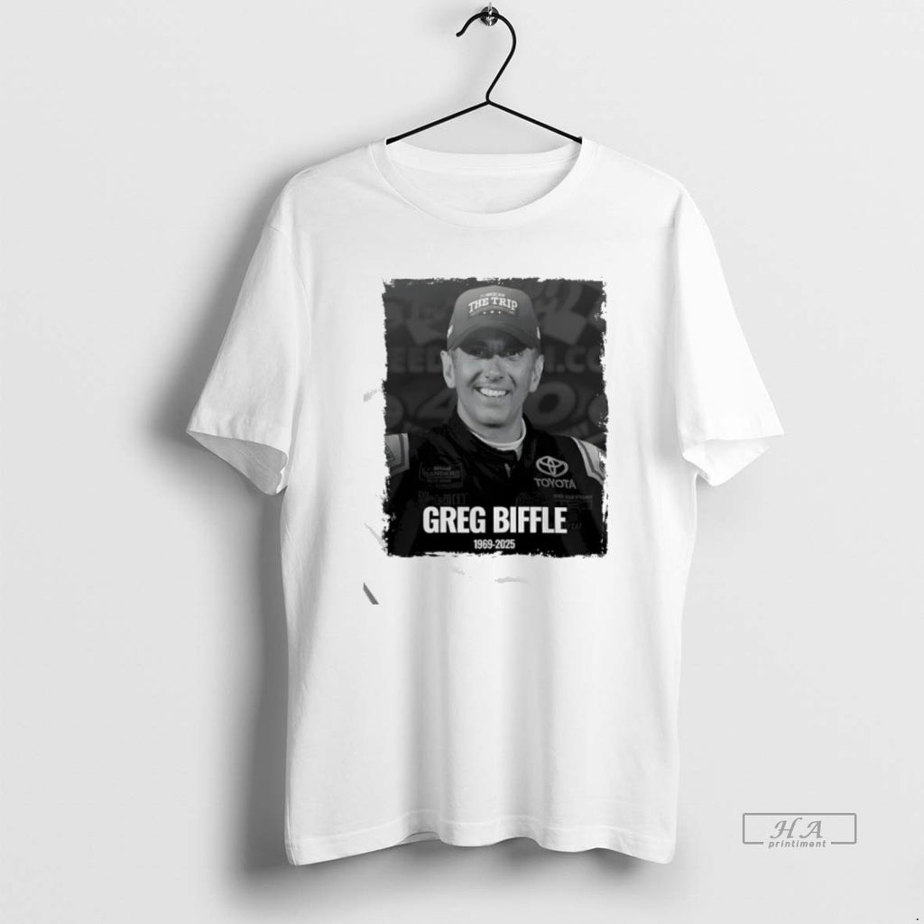 Official Rest In Peace Greg Biffle 1969 2025 Graphic T-Shirts, Hoodie, Sweatshirt | AU01DripNestTees.com
