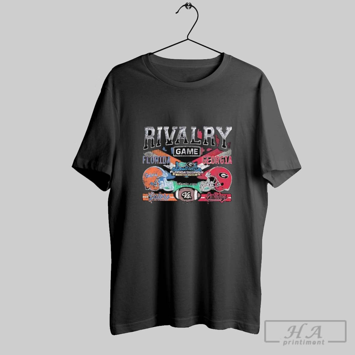 Official Rivalry Game Florida Gators Vs Georgia Bulldogs Football 2025 Vintage