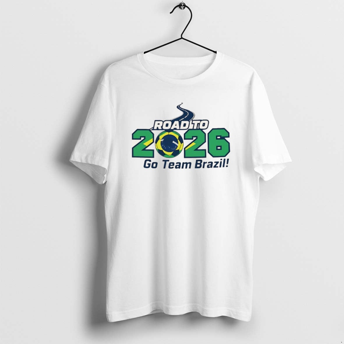 Official Road To 2026 Go Team Brazil Fan Gear Soccer Christmas T-Shirts, Hoodie, Sweatshirt | AU01DripNestTees.com