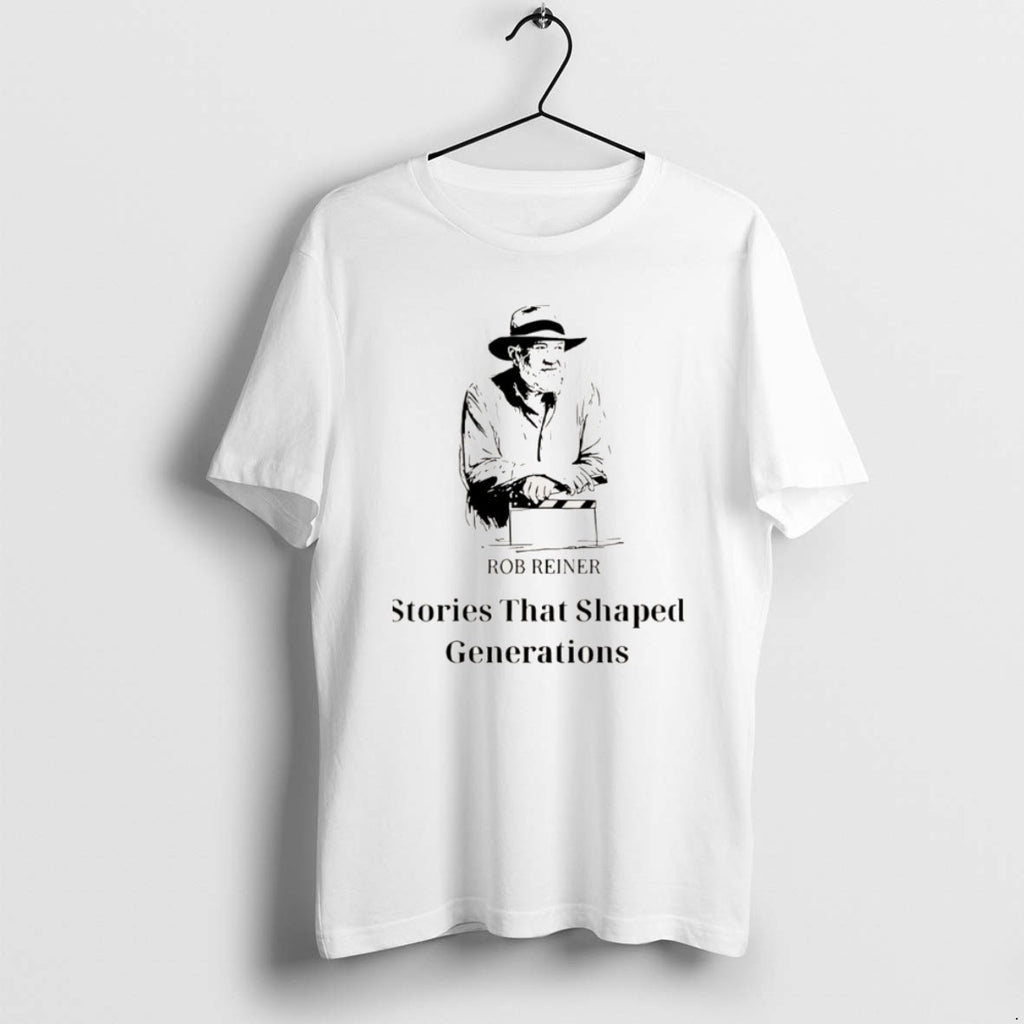 Official Rob Reiner Stories That Shaped Generations Christmas T-Shirts, Hoodie, Sweatshirt | AU01DripNestTees.com