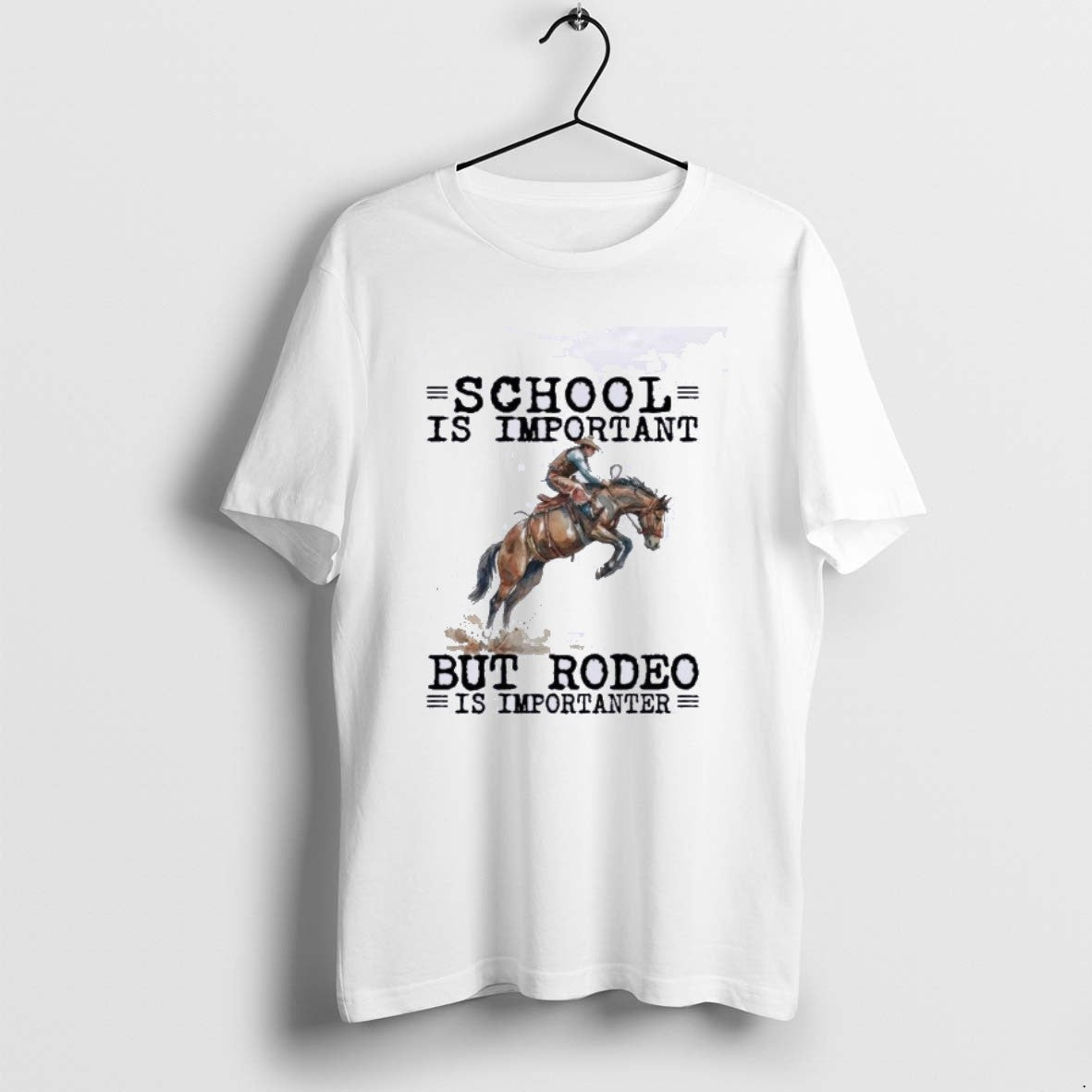 Official Rodeo School Is Important T-Shirts, Hoodie, Sweatshirt | AU01DripNestTees.com