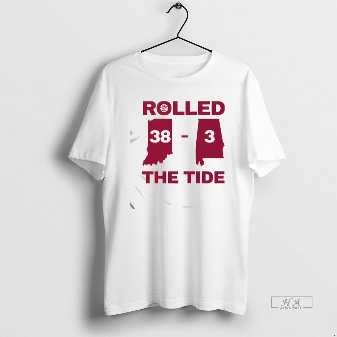 Official Rolled The Tide 38 3 Alabama Football Victory T-Shirts, Hoodie, Sweatshirt | AU01DripNestTees.com