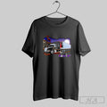 Official Rollin Black Truck Under Moonlight With A Big Horn Ram Posters Black