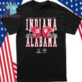 Rose Bowl Game 2026 Alabama vs Indiana Helmet Matchup Shirt