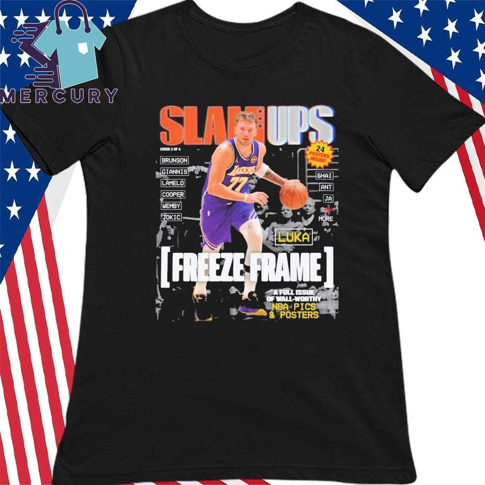 SLAMUPs Luka Doncic Magazine Shirt