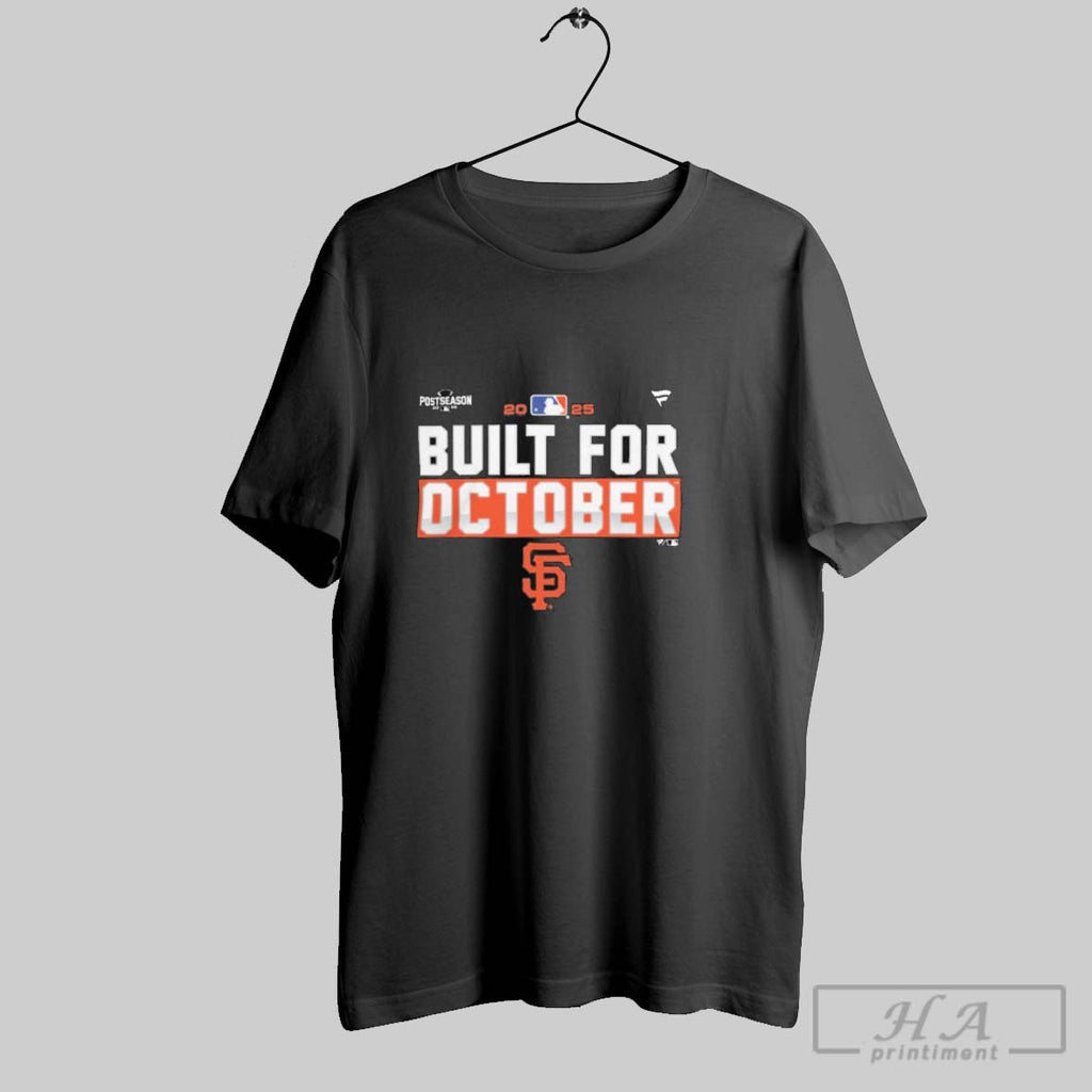 Official San Francisco Giants 2025 Mlb Postseason Built For October