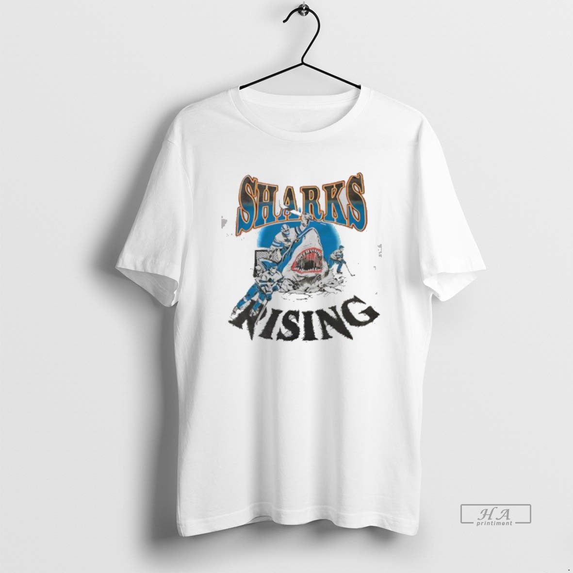 Official San Jose Sharks Rising T-Shirts, Hoodie, Sweatshirt | AU01DripNestTees.com