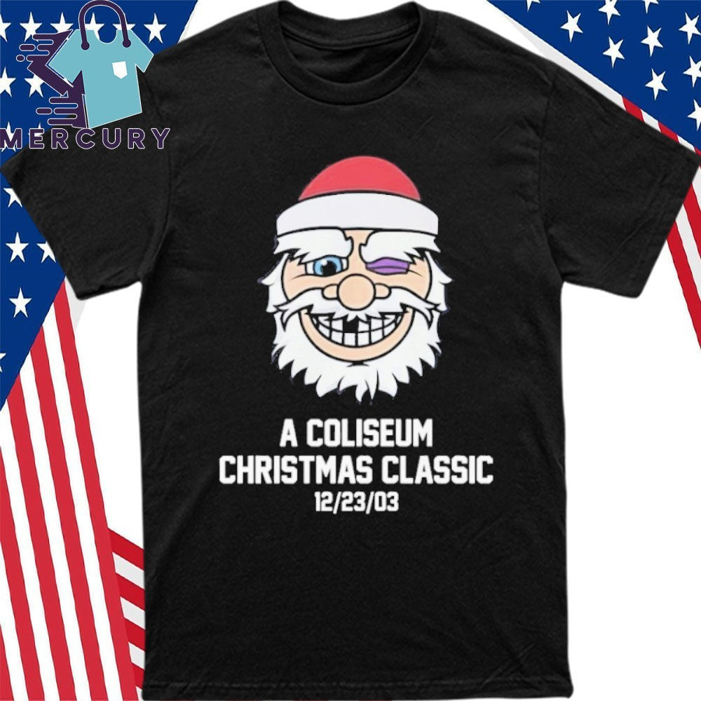 Santa A Coliseum Christmas Classic Shirt