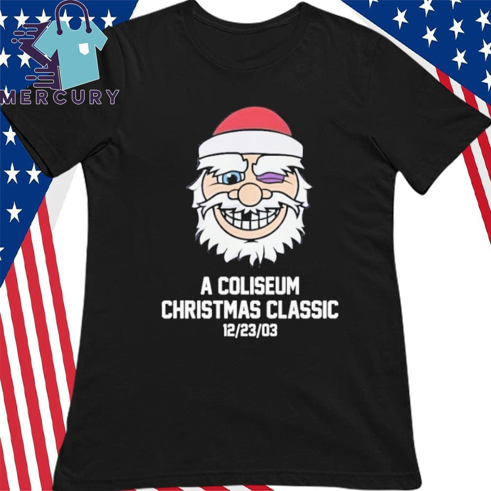 Santa A Coliseum Christmas Classic Shirt