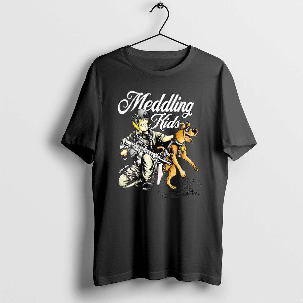 Official Scooby Doo And Shaggy Rogers Meddling Kids Meme T-Shirts, Hoodie, Sweatshirt | AU01DripNestTees.com