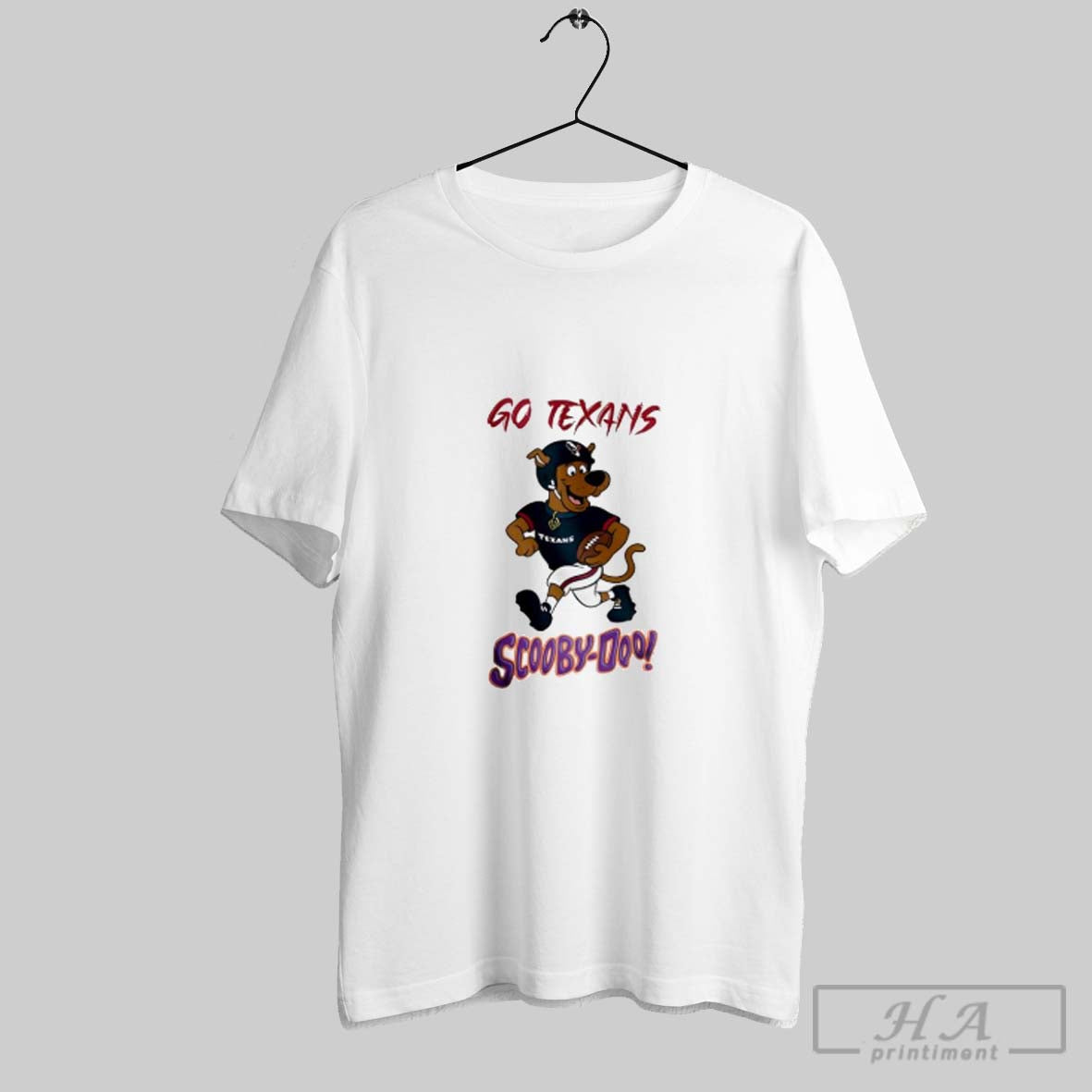 Official Scooby Doo X Houston Texans Football Go Texans