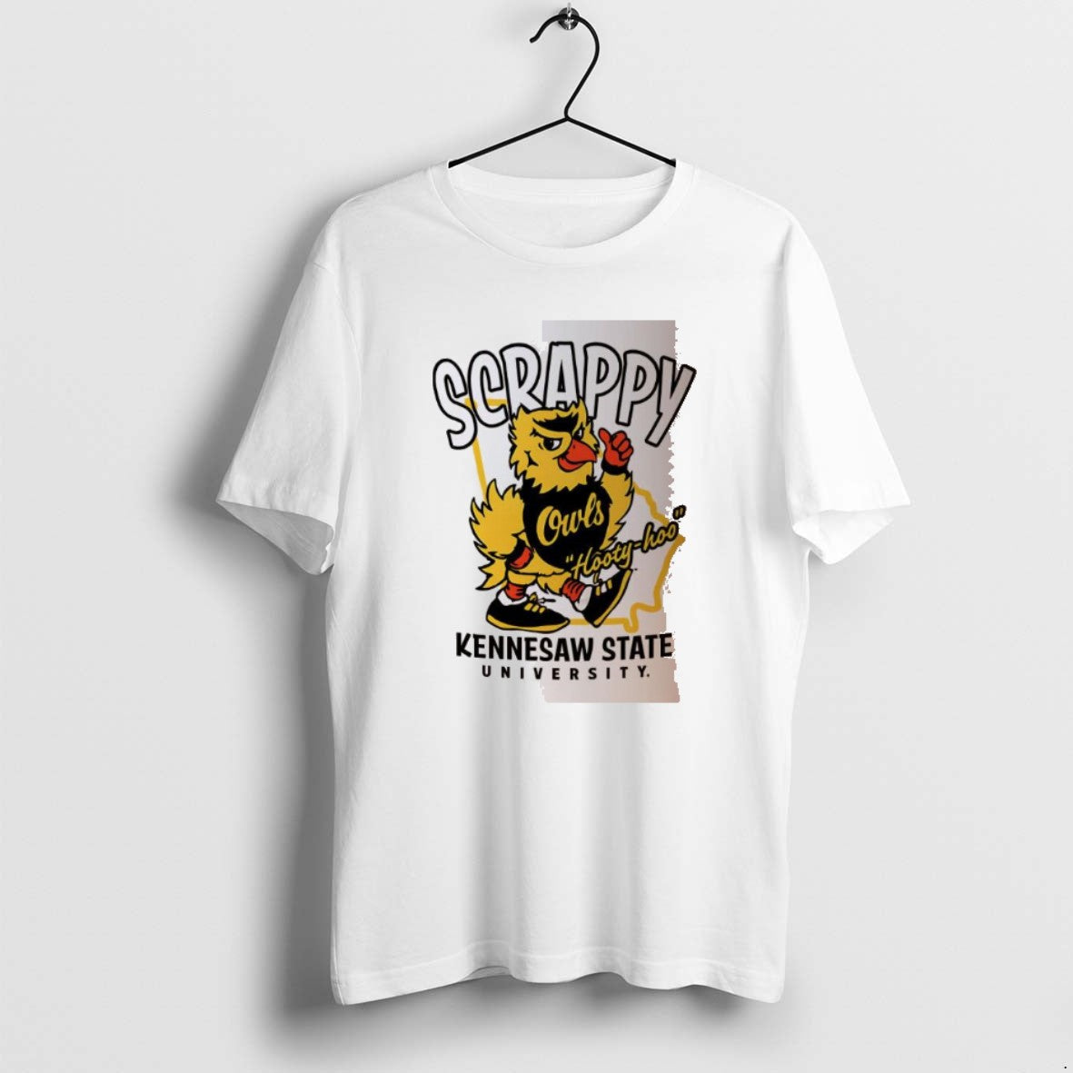 Official Scrappy Kennesaw State Owls University Mascot T-Shirts, Hoodie, Sweatshirt | AU01DripNestTees.com