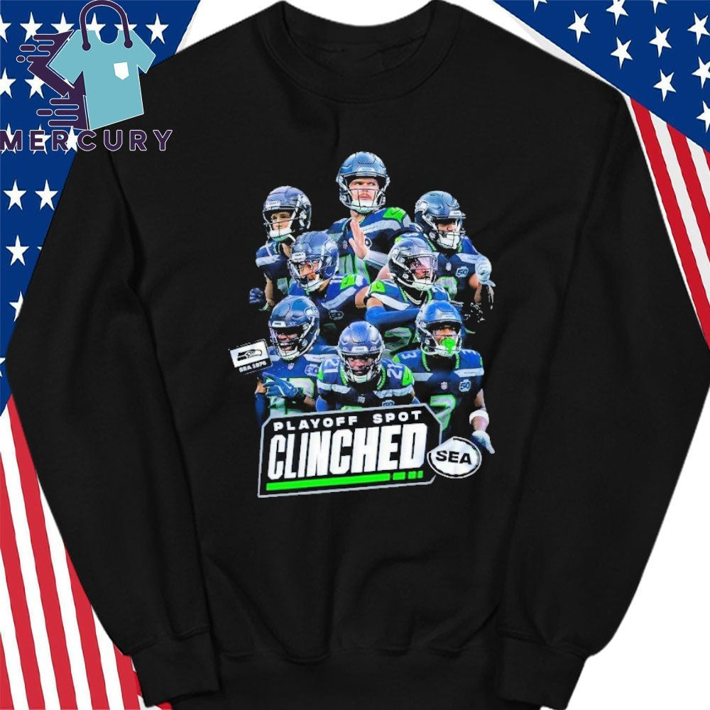 Seahawks Playoff Spot Clinched 2025 Shirt