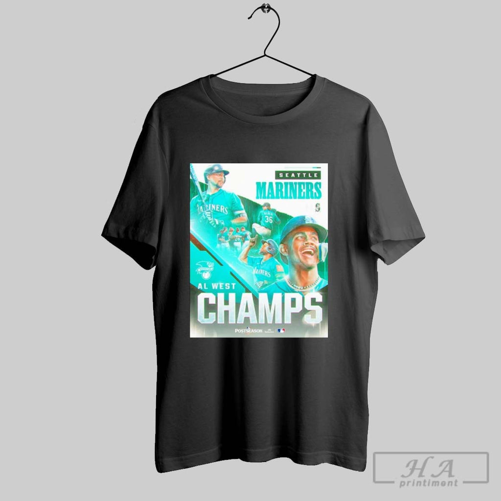 Official Seattle Mariners 2025 Postseason Al West Champs