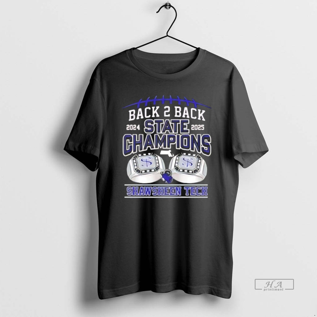 Official Shawsheen Rams Back 2 Back State Champions T-Shirts, Hoodie, Sweatshirt | AU01DripNestTees.com