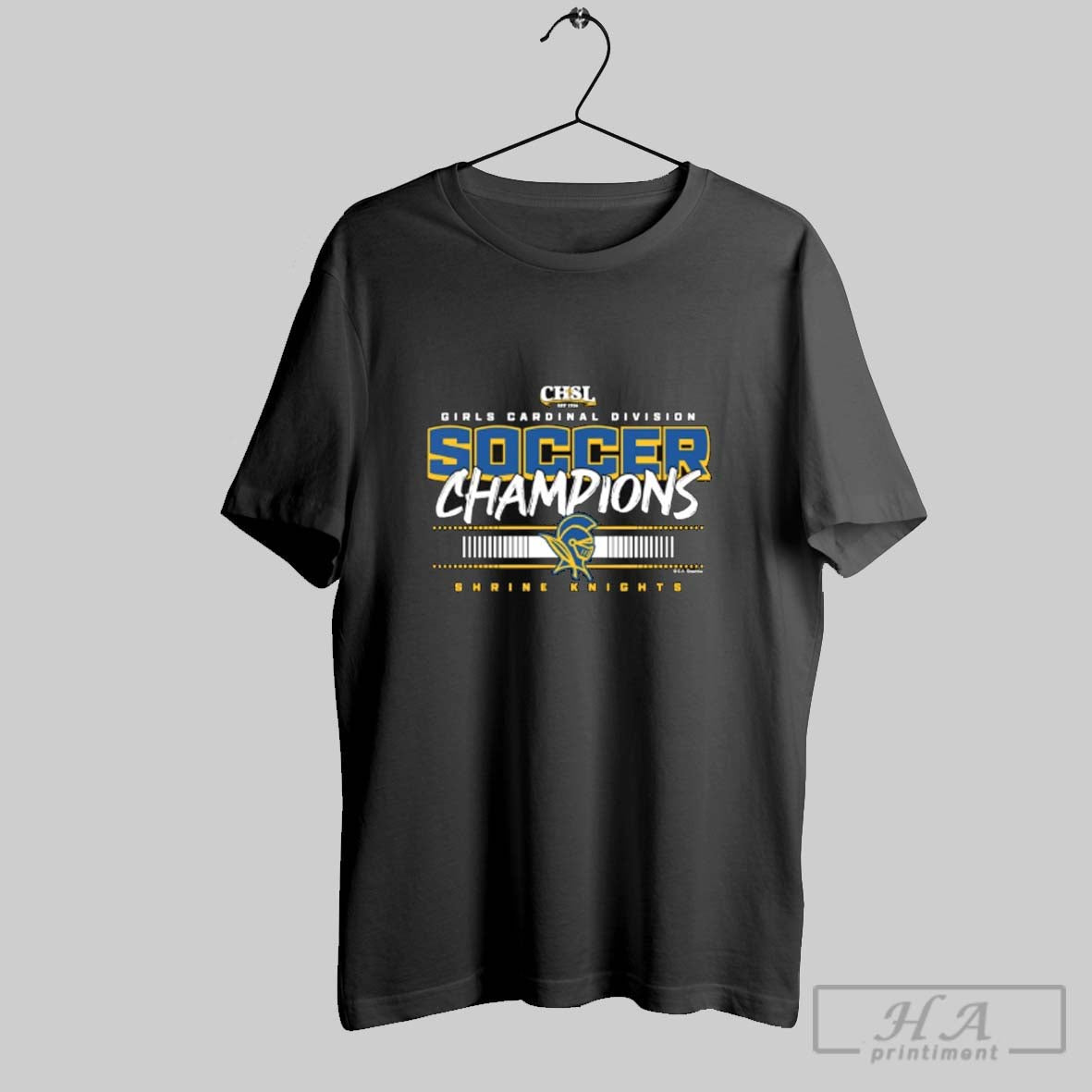 Official Shrine Knights 2025 Girls Cardinal Division Soccer Champions