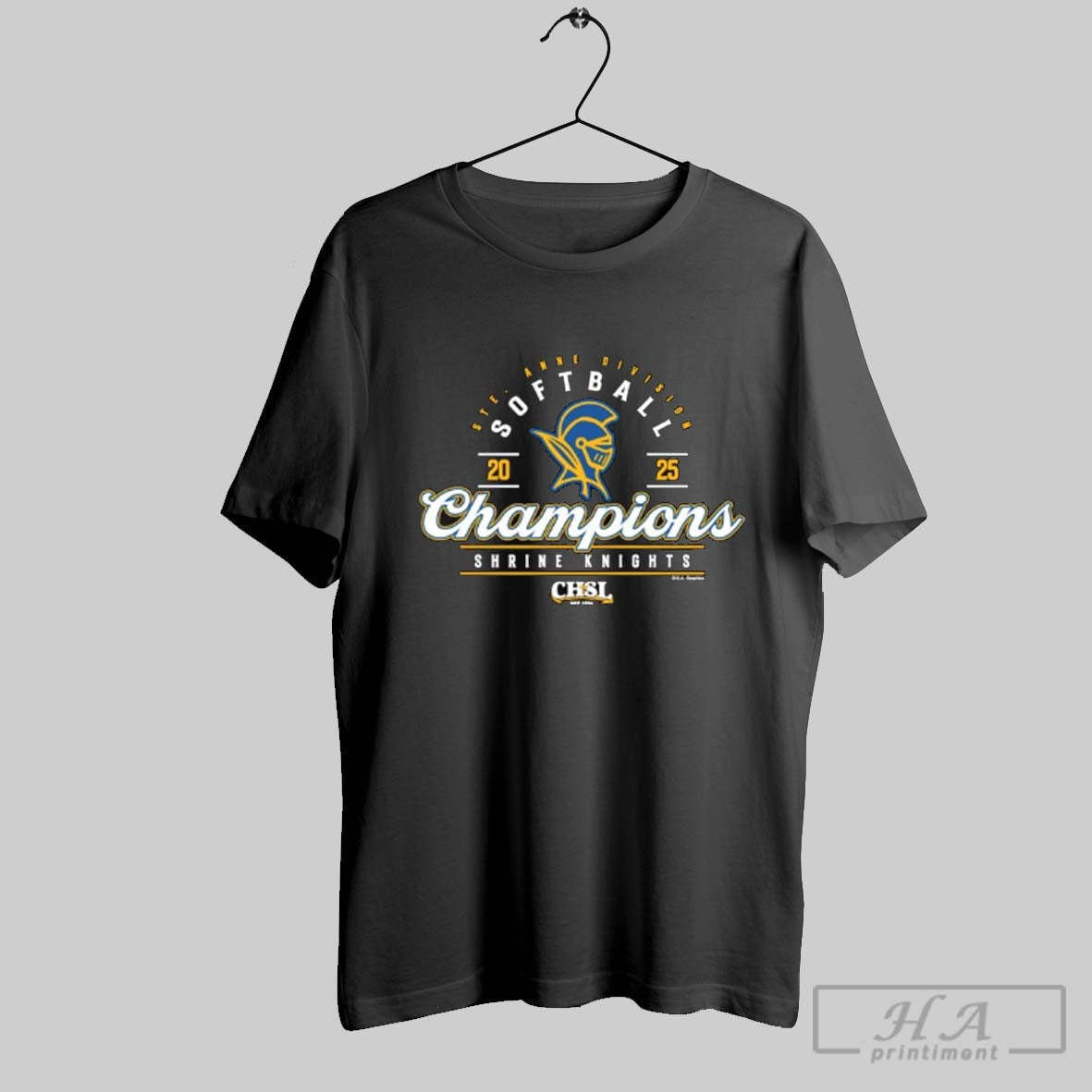 Official Shrine Knights 2025 Ste Anne Division Softball Champions