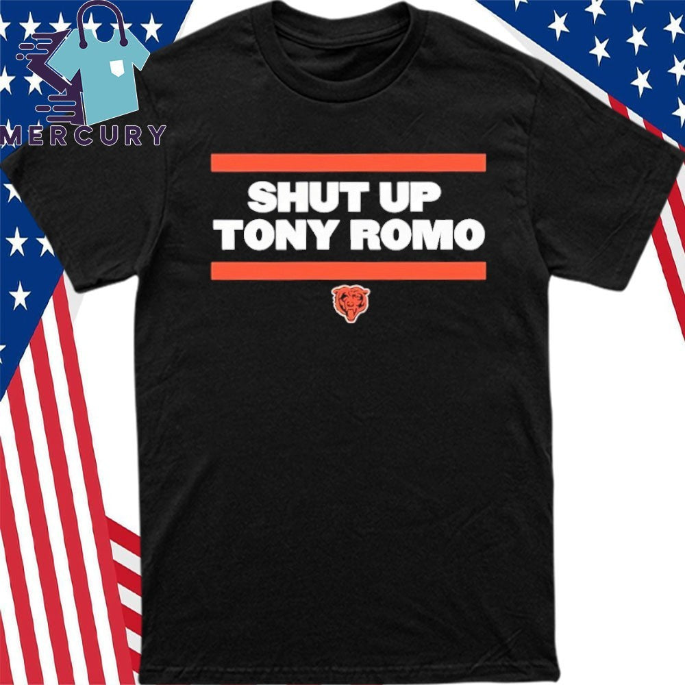 Shut Up Tony Romo Chicago Bear Shirt