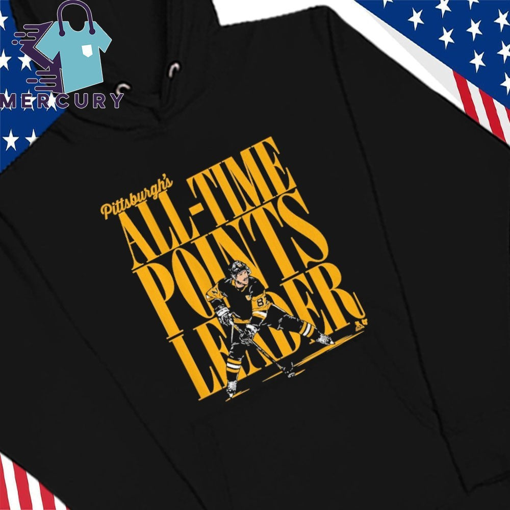 Sidney Crosby Pittsburgh All-Time Points Leader Shirt
