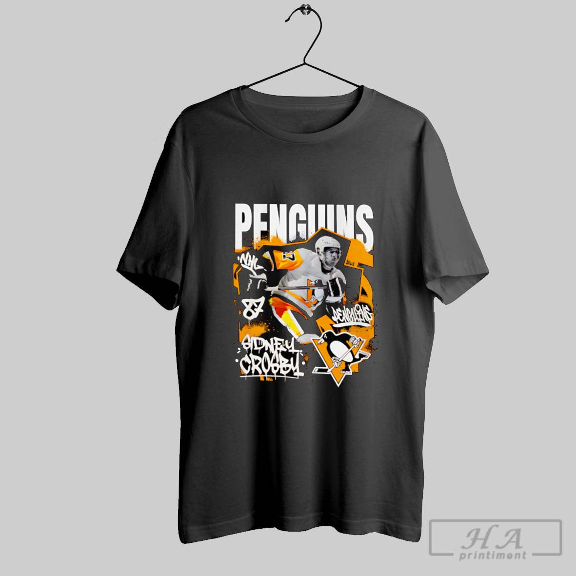Official Sidney Crosby Pittsburgh Penguins Reel Graphic
