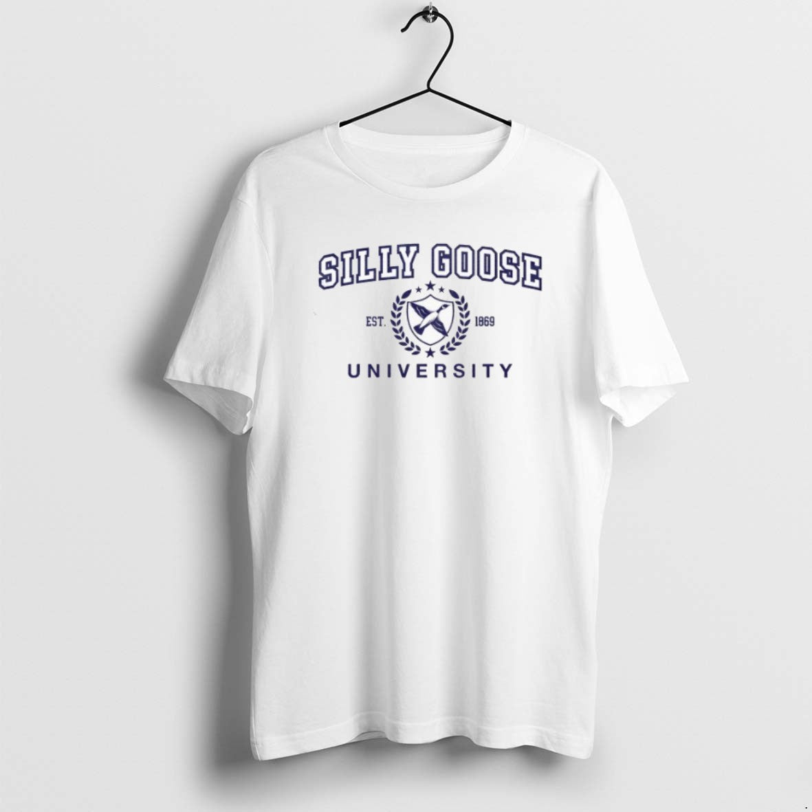 Official Silly Goose University Est 1869 T-Shirts, Hoodie, Sweatshirt | AU01DripNestTees.com