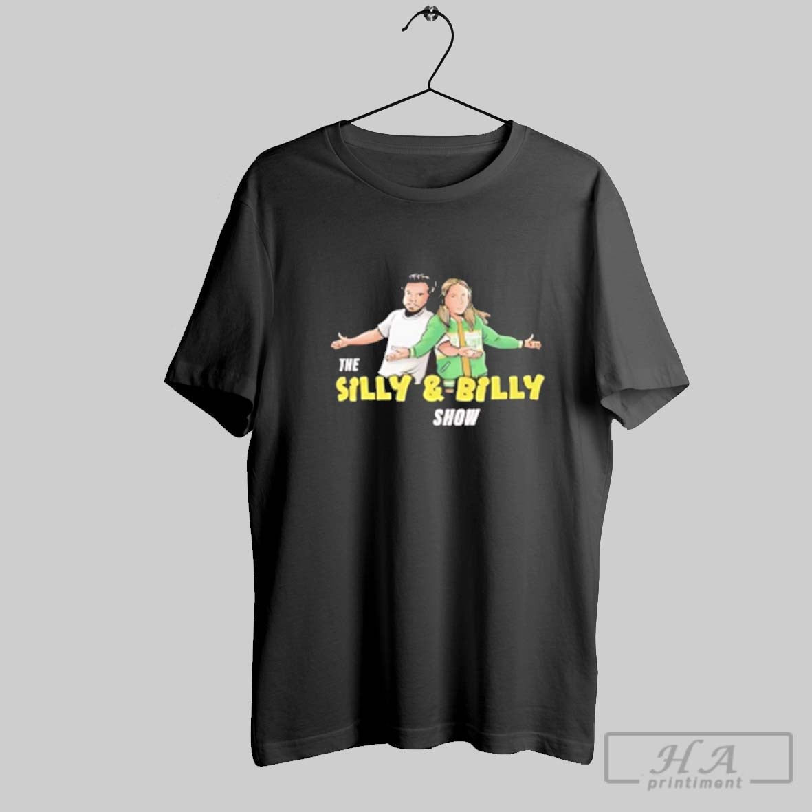 Official Silly And Billy Show Ladies Tee