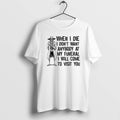 Official Skeleton When I Die I Dont Want Anybody At My Funeral I Will Come T-Shirts, Hoodie, Sweatshirt