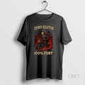 Official Skeleton Zero Gluten 100 Fury T-Shirts, Hoodie, Sweatshirt | AU01DripNestTees.com
