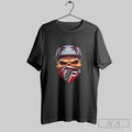 Official Skull Wearing A Face Scarf Atlanta Falcons Football
