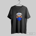 Official Skull Wearing A Face Scarf Indianapolis Colts Football