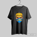 Official Skull Wearing A Face Scarf Los Angeles Chargers Football