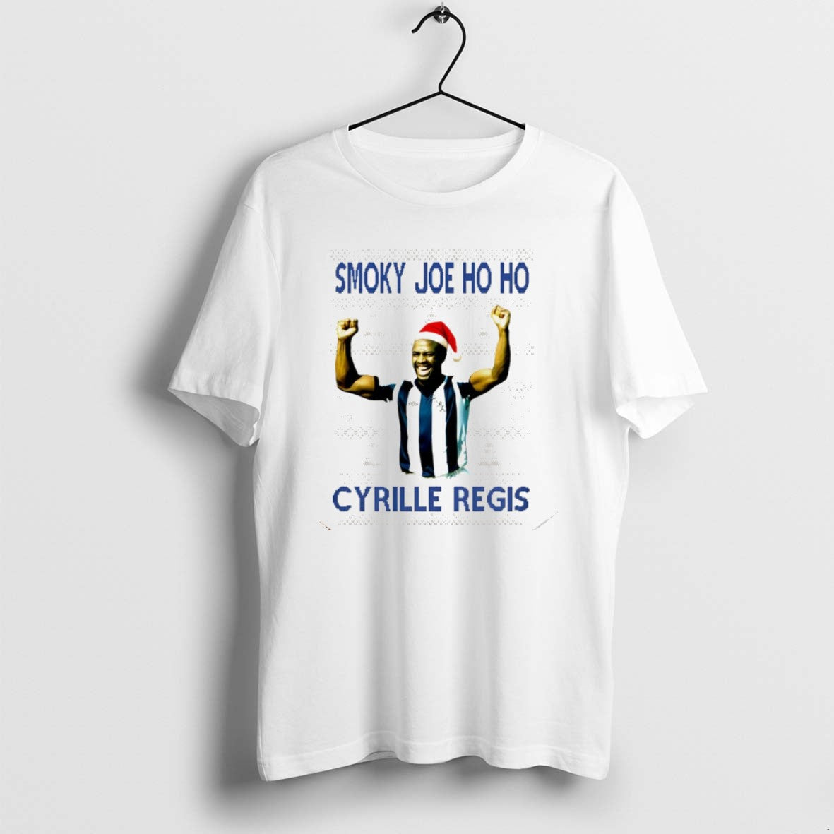 Official Smoky Joe Ho Ho Cyrille Regis West Brom Christmas Christmas T-Shirts, Hoodie, Sweatshirt | AU01DripNestTees.com