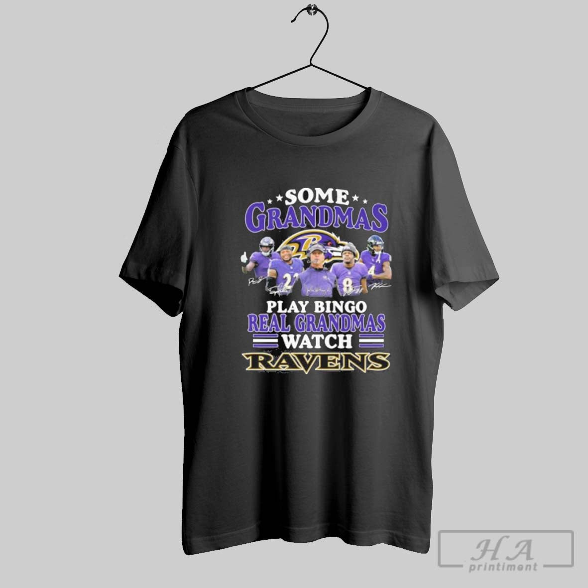 Official Some Grandmas Play Bingo Real Grandmas Watch Baltimore Ravens