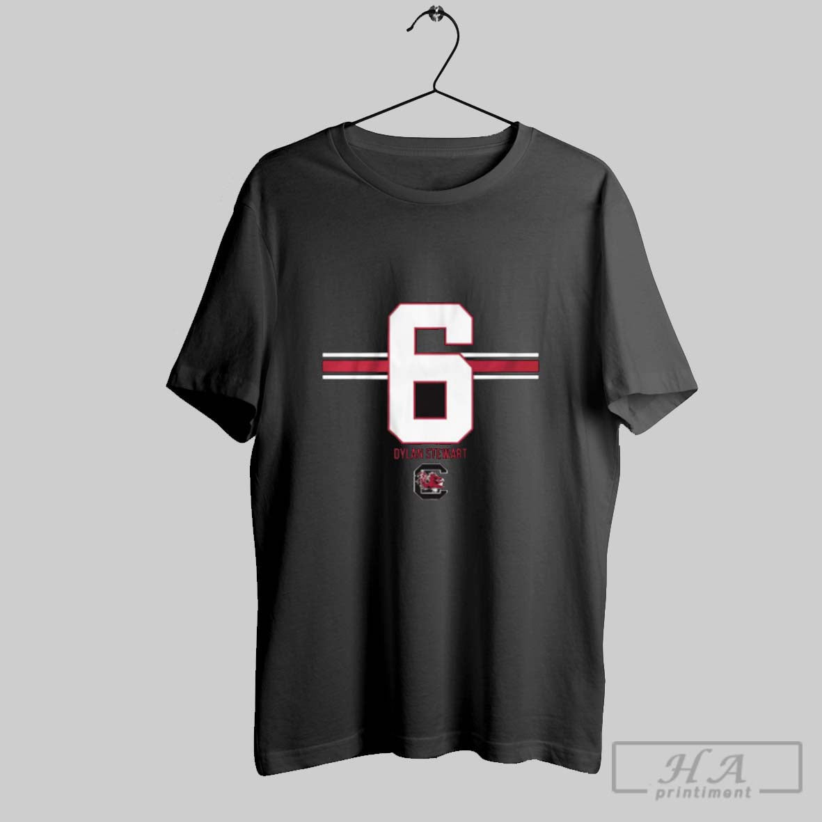 Official South Carolina Gamecocks Football Dylan Stewart 6 Stripe