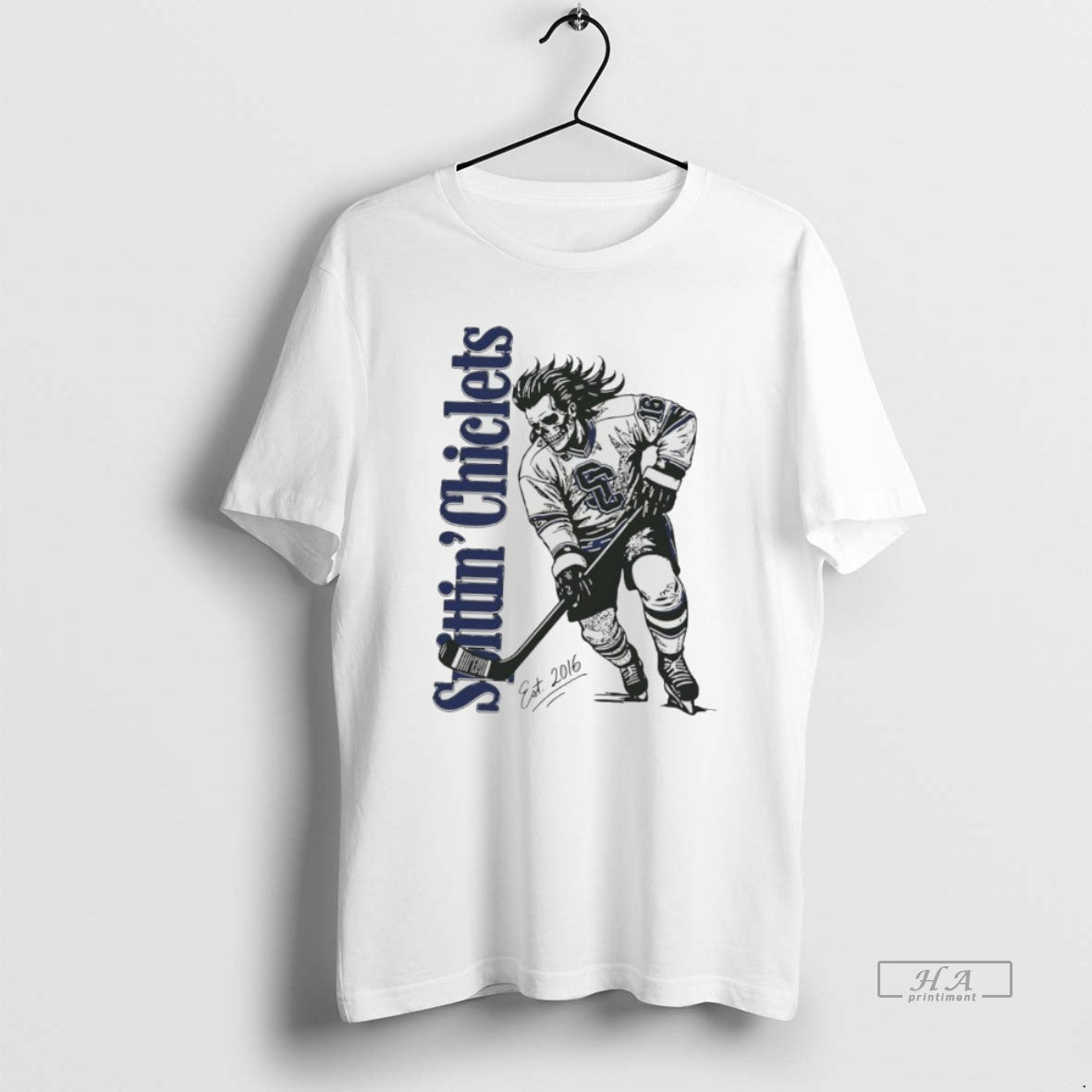 Official Spittin Chiclets Skullet Vertical Hockey T-Shirts, Hoodie, Sweatshirt | AU01DripNestTees.com