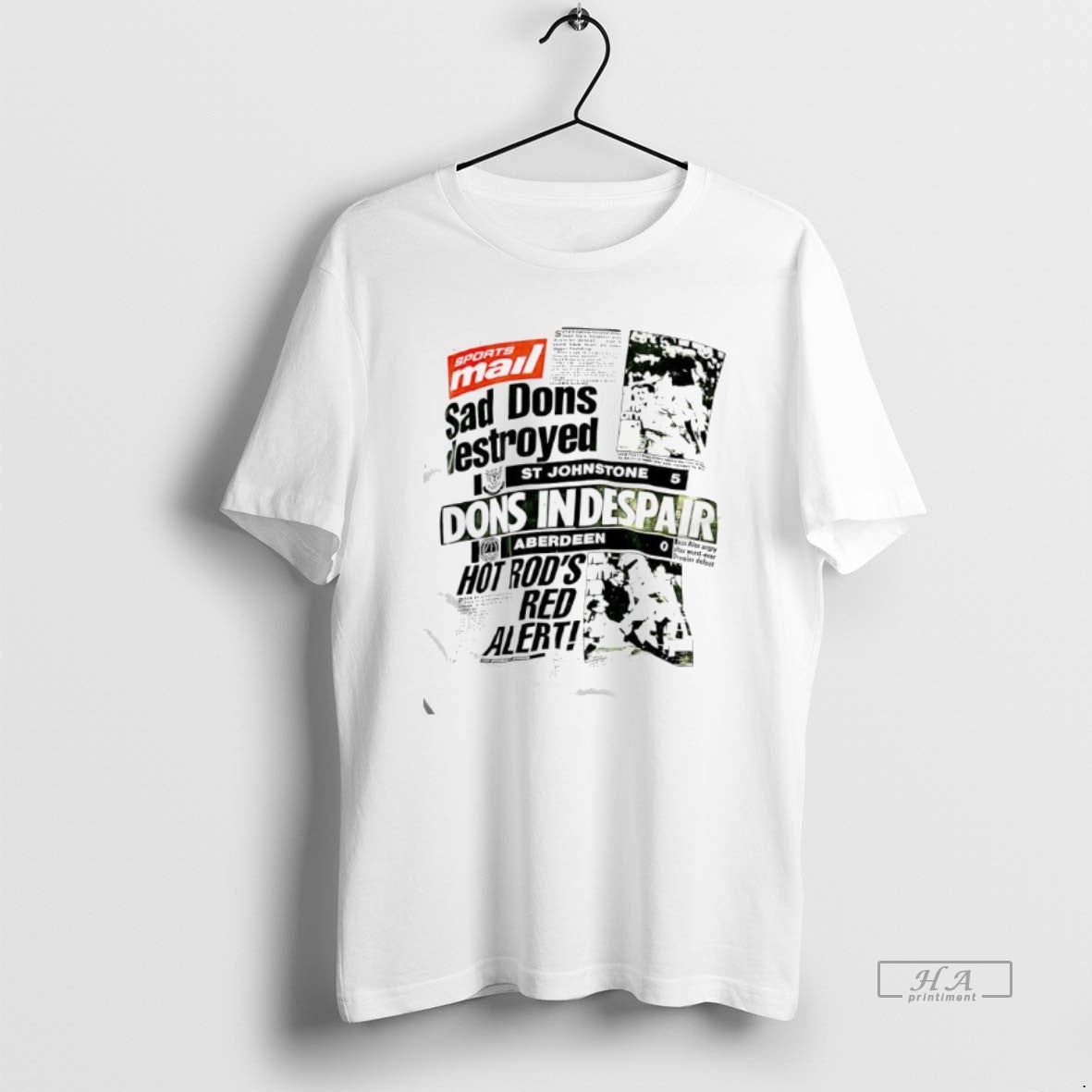 Official Sports Mail Sad Dons Destroyed Newspaper T-Shirts, Hoodie, Sweatshirt | AU01DripNestTees.com