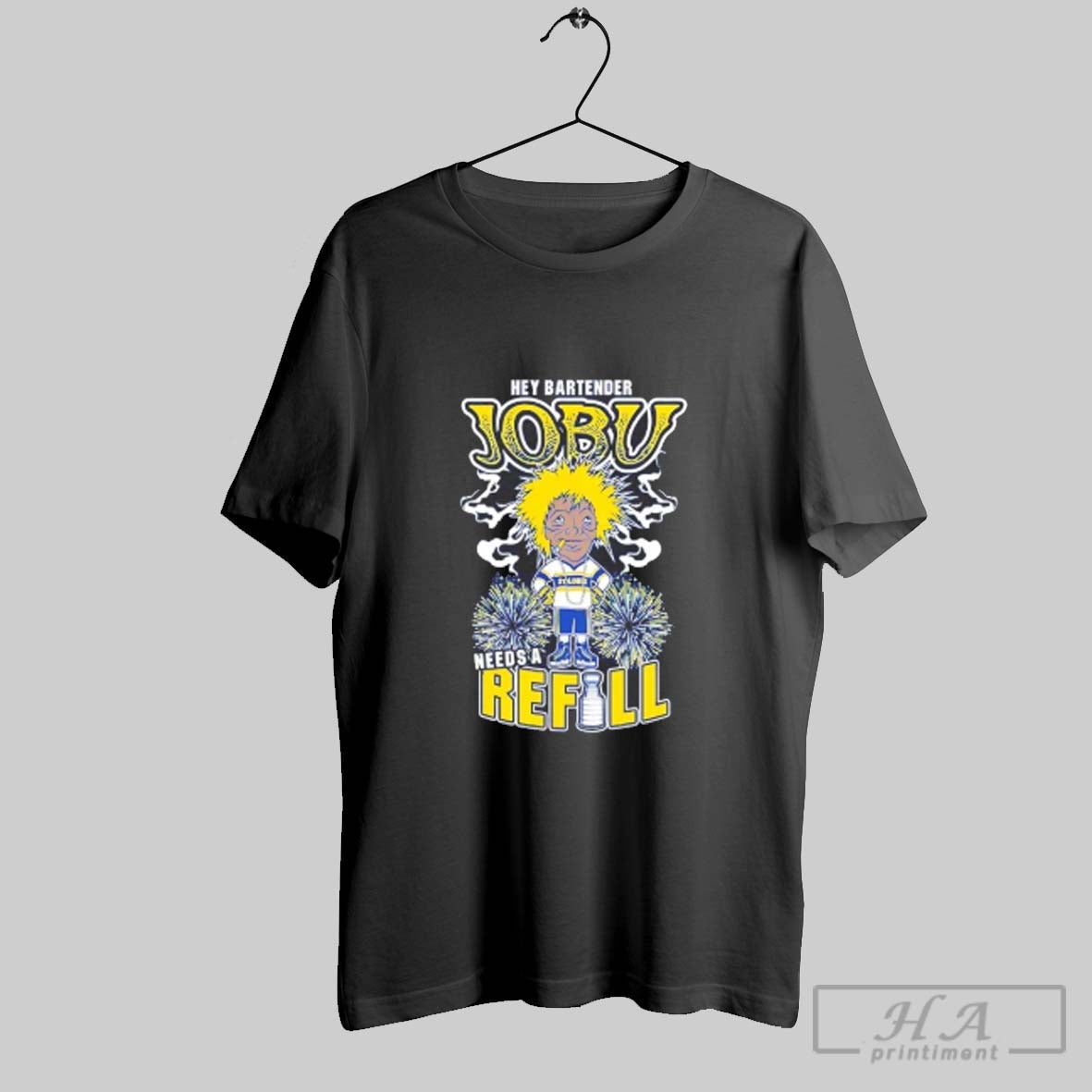 Official St Louis Blues Hey Bartender Jobu Needs A Refill