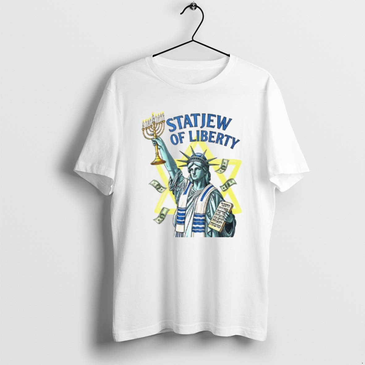 Official Statjew Of Liberty Jewish Statue Of Liberty Parody T-Shirts, Hoodie, Sweatshirt | AU01DripNestTees.com