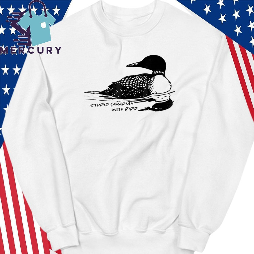 Stupid Canadian Wolf Bird LGBT Hockey Romance Movie Fan Shirt