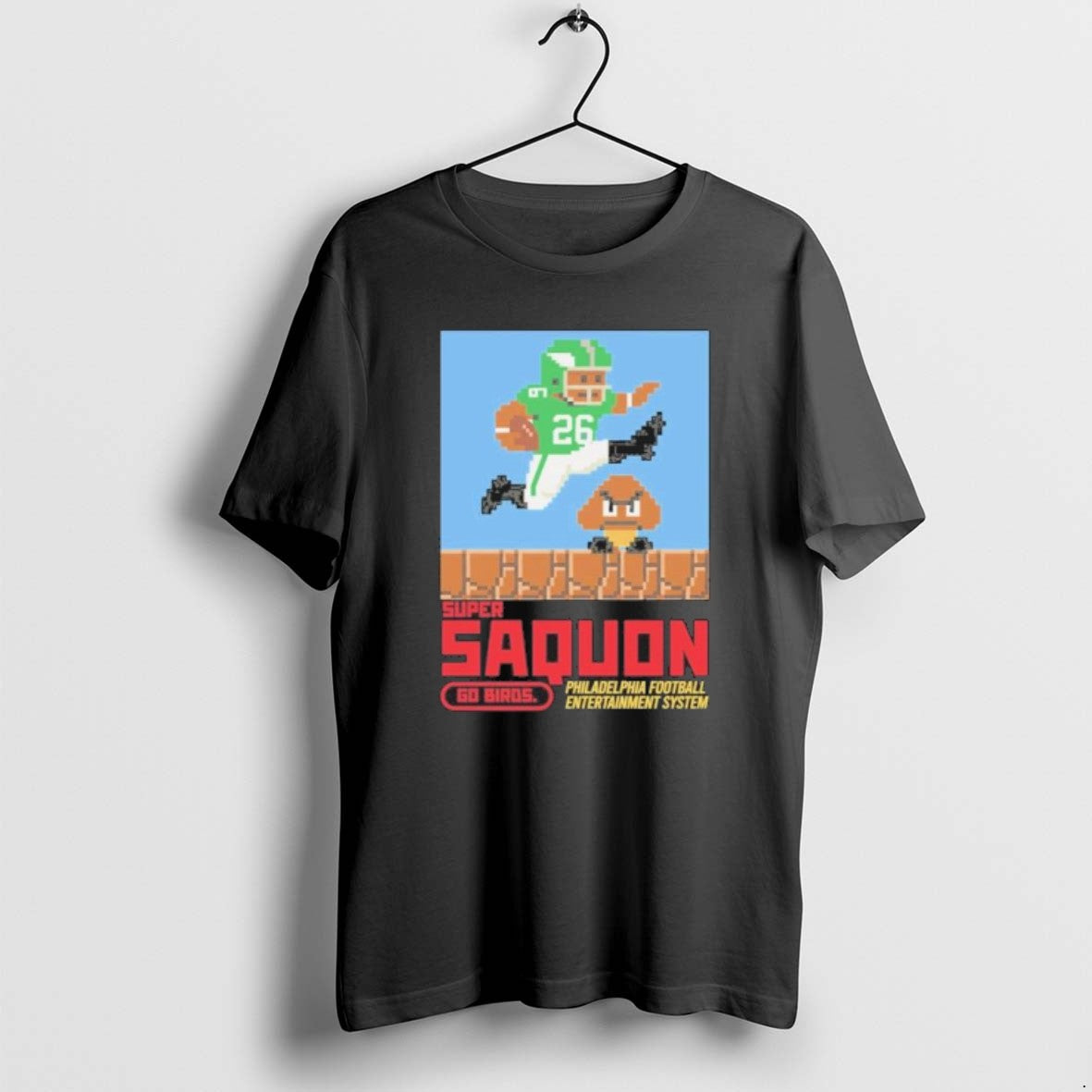 Official Super Saquon Bros Entertainment System T-Shirts, Hoodie, Sweatshirt | AU01DripNestTees.com