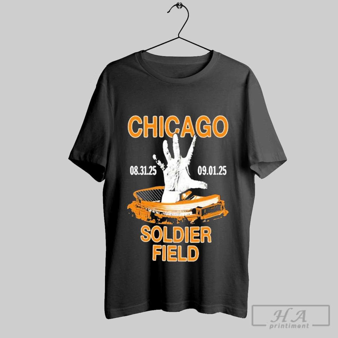 Official System Of A Down 2025 Soldier Field Chicago Stadium Hand