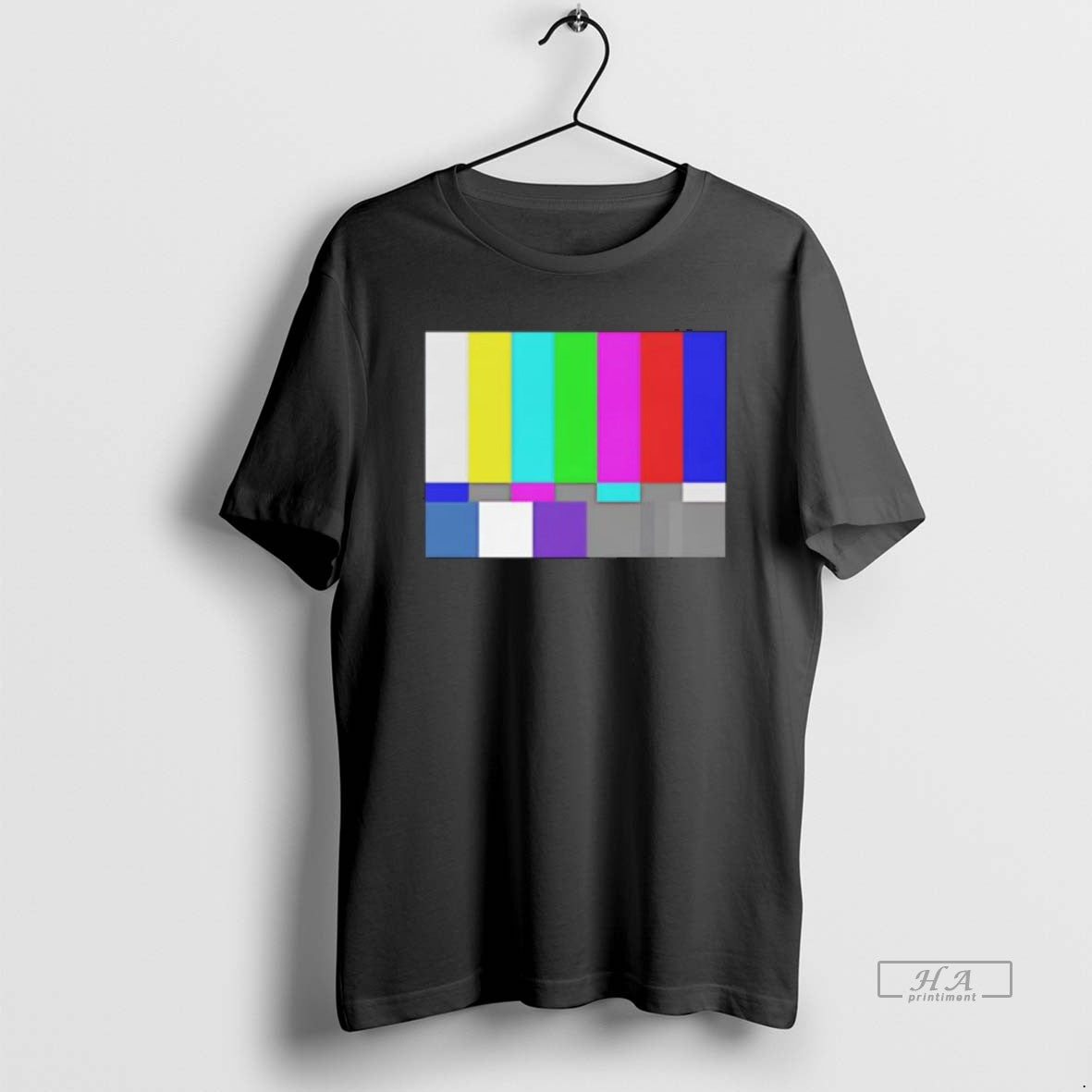 Official Tv Test Pattern Color Bar T-Shirts, Hoodie, Sweatshirt | AU01DripNestTees.com